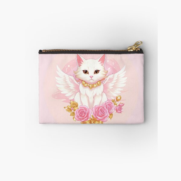 Item preview, Cat angel among roses. designed and sold by Natalia-Vlad.