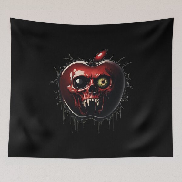 Item preview, Bad Apple, Rotten, Poison, Death Skull designed and sold by Burn-Ego.