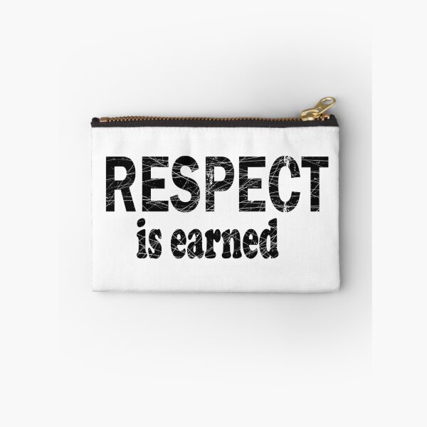 Item preview, Respect is earned t-shirt designed and sold by Ami Ne.