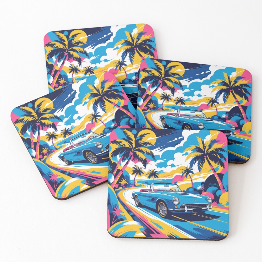 Item preview, Coasters (Set of 4) designed and sold by Rafshinart.