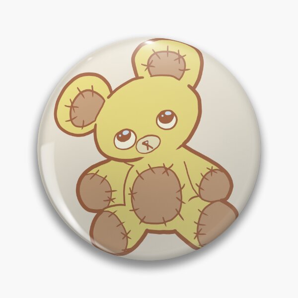 Item preview, Cottage core teddy bear (yellow) designed and sold by gross-girl99.