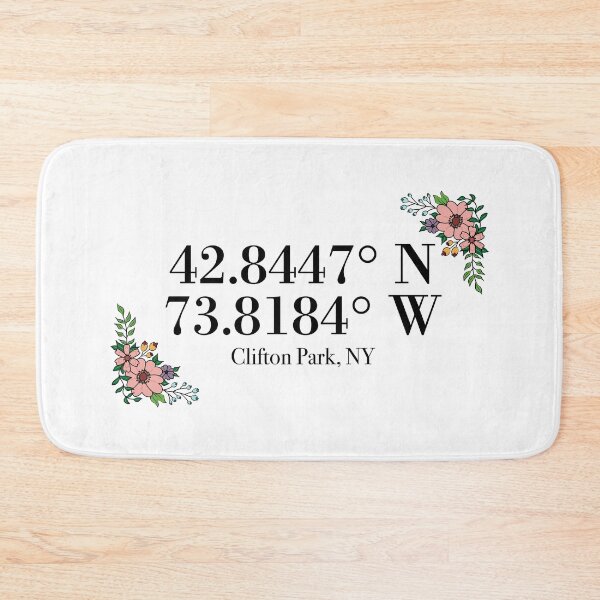 Item preview, Clifton Park, NY Coordinates designed and sold by mynameisliana.