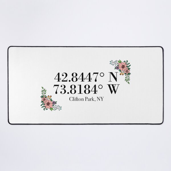 Item preview, Clifton Park, NY Coordinates designed and sold by mynameisliana.