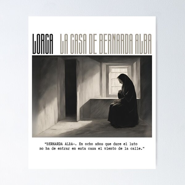 Item preview, 'The House of Bernarda Alba' by Federico García Lorca designed and sold by Filologica.