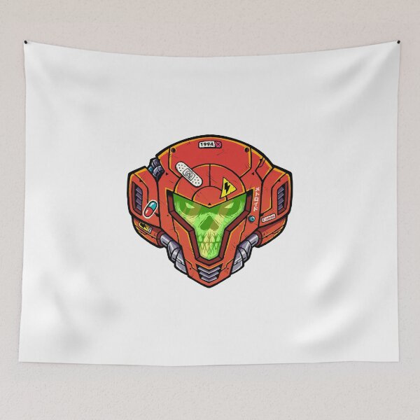 Item preview, Samus Metroid Skull Head 2 designed and sold by marceloosapo.