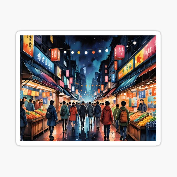 Item preview, Night Market designed and sold by TrulyRural.