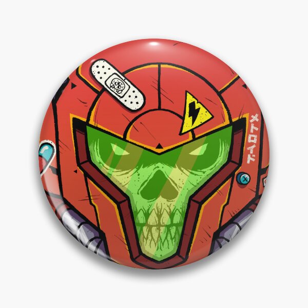 Item preview, Samus Metroid Skull Head 2 designed and sold by marceloosapo.