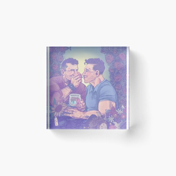 valentine’s day Acrylic Block