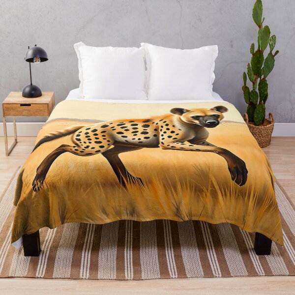 Item preview, Spotted Hyena Portrait Safari Animal Wildlife Conservation designed and sold by kakarikihill.