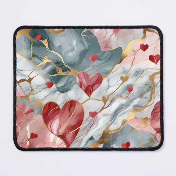 Item preview, Eternal Love Marble Hearts designed and sold by Ciervo Primavera.