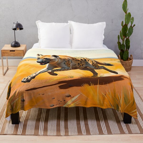 Item preview, African Spotted Hyena Portrait Safari Wildlife Conservation designed and sold by kakarikihill.