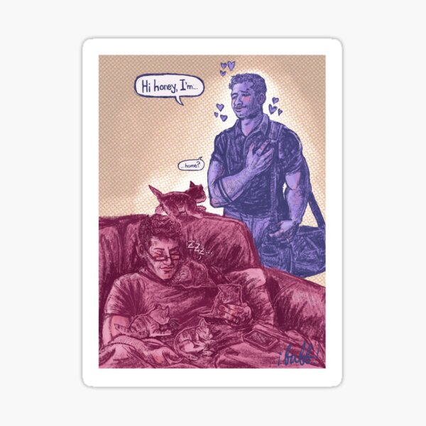 kitty surprise! Sticker