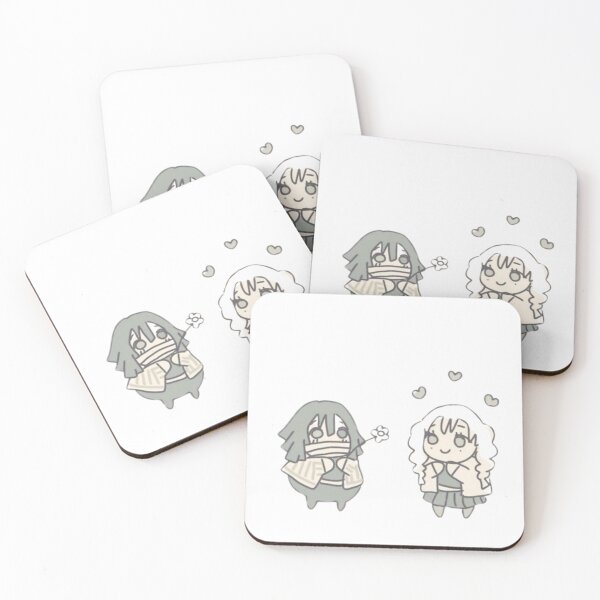 Item preview, Obanai iguro in love with mitsuri kanroji designed and sold by artiisa.