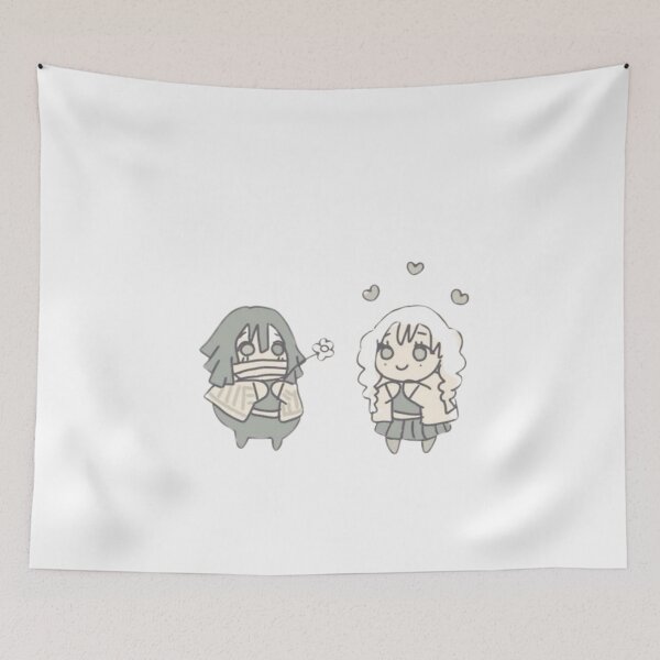 Item preview, Obanai iguro in love with mitsuri kanroji designed and sold by artiisa.