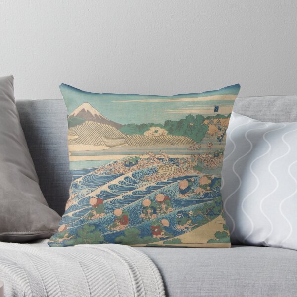 Item preview, Fuji Seen from Kanaya on the Tōkaidō (Tōkaidō Kanaya no Fuji), from the series Thirty-six Views of Mount Fuji (Fugaku sanjūrokkei) designed and sold by guagamela617.