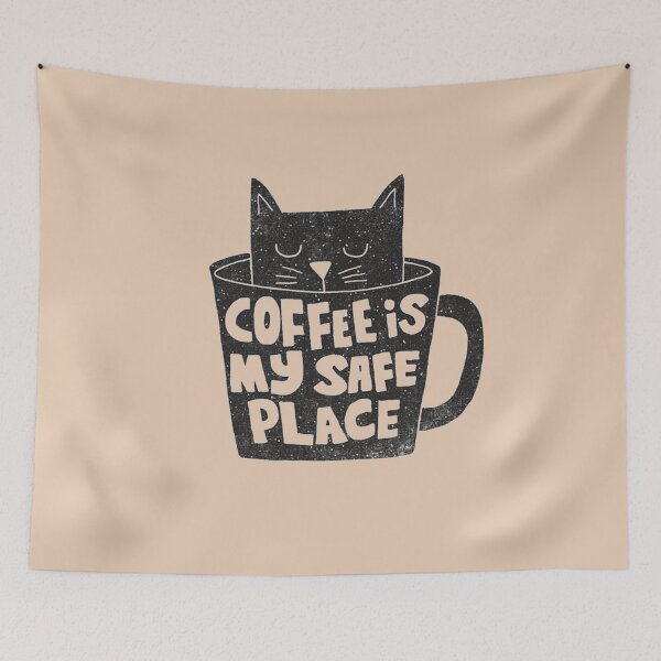 Item preview, Coffe is my safe place | Coffe Lover designed and sold by girlstrend.