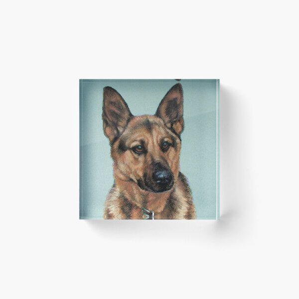 Item preview, German Shepherd designed and sold by Foxloxart.