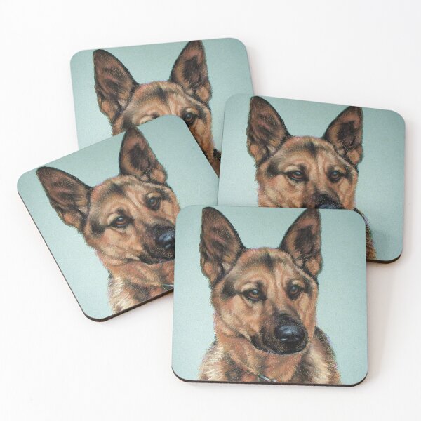 Item preview, German Shepherd designed and sold by Foxloxart.