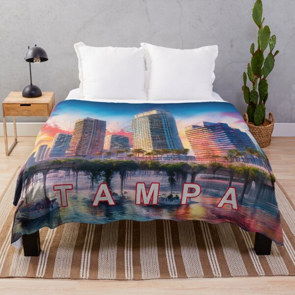 Item preview, Tampa Florida Skyline – Abstract Graffiti Street Art Design designed and sold by Phat Dog Designs .