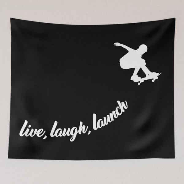 Item preview, Live, Laugh, Launch (white text) designed and sold by muskitt.