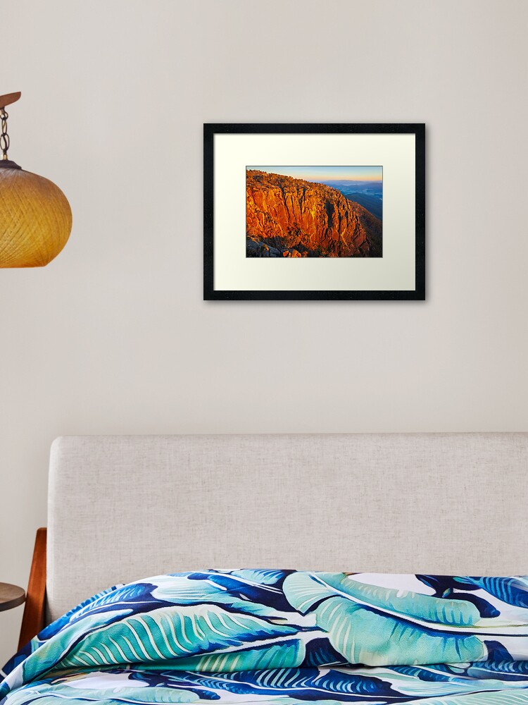 Thumbnail 2 of 7, Framed Art Print, The Gorge, Mount Buffalo, Australia designed and sold by Chockstone.