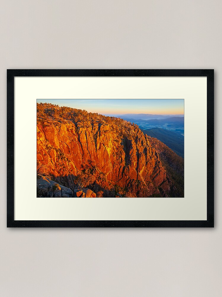 Thumbnail 2 of 7, Framed Art Print, The Gorge, Mount Buffalo, Australia designed and sold by Chockstone.