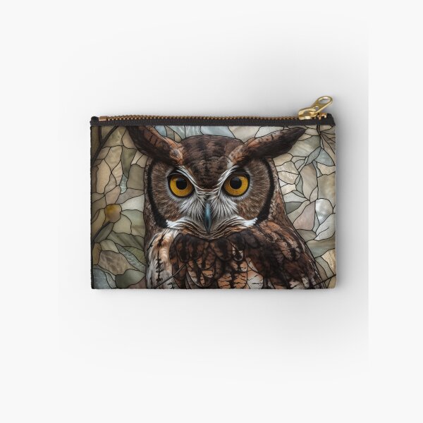 Item preview, Owl in Stained Glass designed and sold by RedHandedOD.