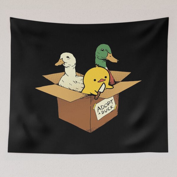 Item preview, Adopt a Duck - I Choose Violence by Tobe Fonseca designed and sold by Tobe Fonseca®.