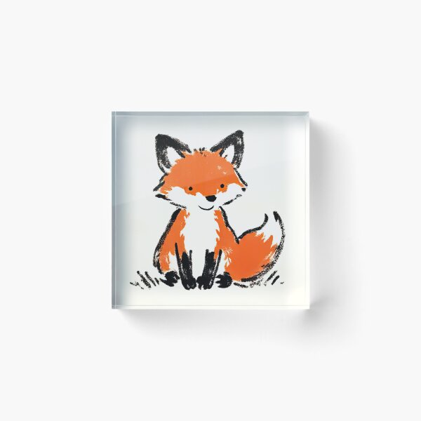 Artikelvorschau, Niedliche Fuchs-Tintenskizze entworfen und verkauft von SunkenCost.