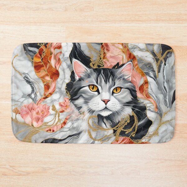 Item preview, Cat Peeking Out Of Marble Vein designed and sold by Ciervo Primavera.