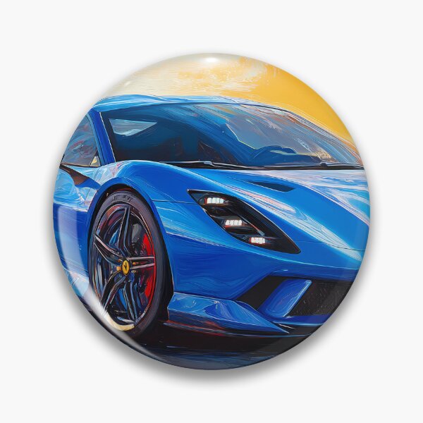 Item preview, Electrified Elegance – Pop Art Pininfarina Battista designed and sold by AutoPopStudio.