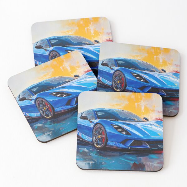 Item preview, Electrified Elegance – Pop Art Pininfarina Battista designed and sold by AutoPopStudio.