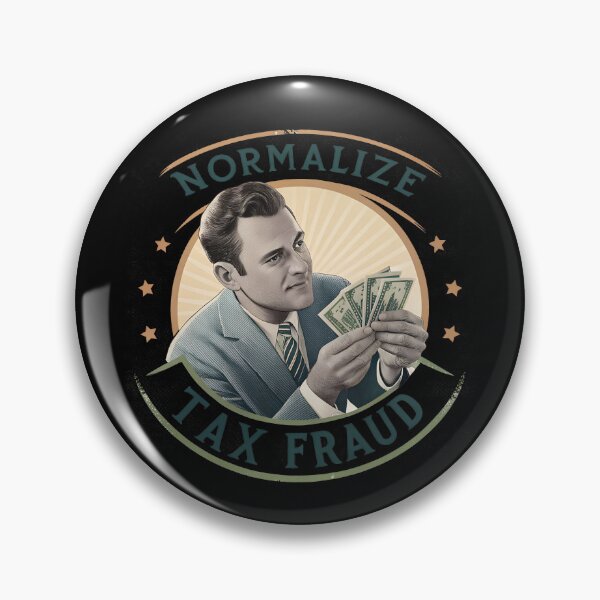 Item preview, Normalize Tax Fraud Men's Funny Tax Evasion Tax Fraud Gear designed and sold by DynamicDesign.