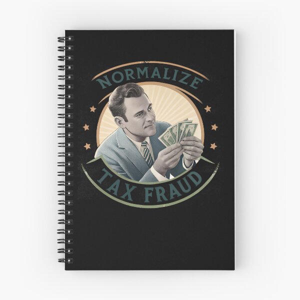 Item preview, Normalize Tax Fraud Men's Funny Tax Evasion Tax Fraud Gear designed and sold by DynamicDesign.