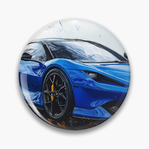 Item preview, Electrified Elegance – Pop Art Pininfarina Battista II designed and sold by AutoPopStudio.