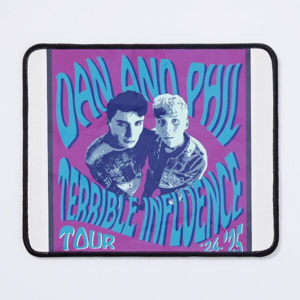 Item preview, Retro Terrible Influence Tour poster designed and sold by Laurfelle.