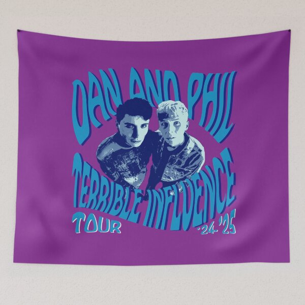 Item preview, Retro Terrible Influence Tour poster  designed and sold by Laurfelle.