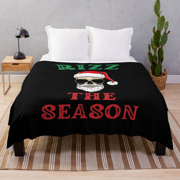 Item preview, Rizz the Season rizz humor saying Skeleton Santa Christmas designed and sold by snowry.