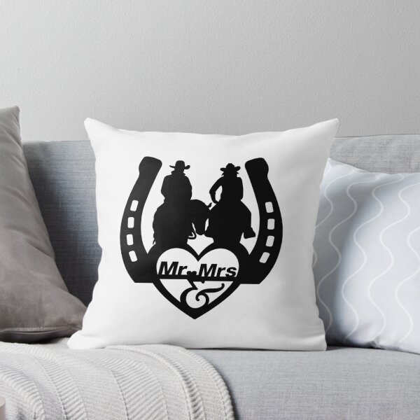Item preview, Wedding Bachelor Party T Shirt, Wedding T Shirt, Western Cowboy Themed Wedding, Mr. and Mrs., Romantic Couple, Bride and Groom Wedding Gift T-Shirt designed and sold by sixday 7day.