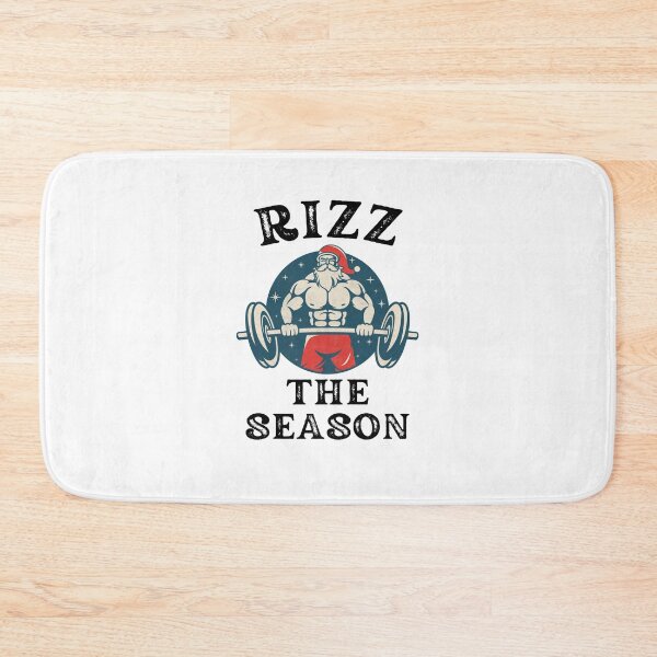Item preview, Rizz the Season rizz joke Christmas Muscle Santa Deadlift designed and sold by snowry.