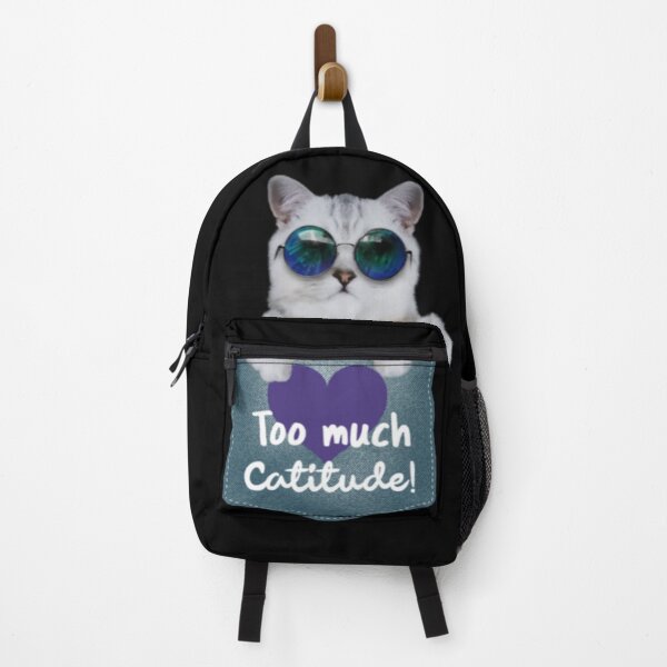Item preview, Too Much Catitude! designed and sold by Monique Prince.