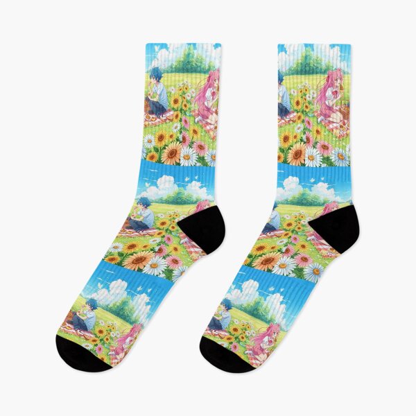 Item preview, Love Picnic Scene Serene Nature Tokyo Japan Art designed and sold by ART ATTACK ZONE.