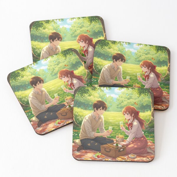 Item preview, Anime Morning Scene Serene Nature Tokyo Japan Art designed and sold by ART ATTACK ZONE.