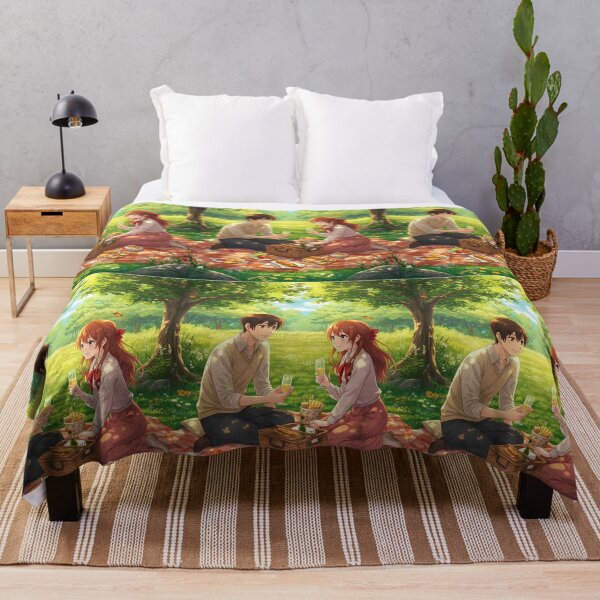 Item preview, Anime Morning Scene Serene Nature Tokyo Japan Art designed and sold by ART ATTACK ZONE.