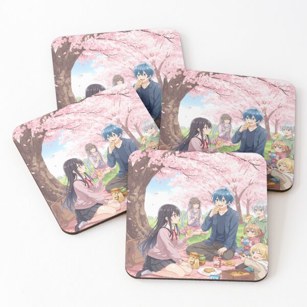 Item preview, Pink Picnic Scene Serene Nature Tokyo Japan Art designed and sold by ART ATTACK ZONE.