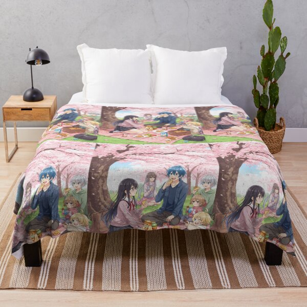 Item preview, Pink Picnic Scene Serene Nature Tokyo Japan Art designed and sold by ART ATTACK ZONE.