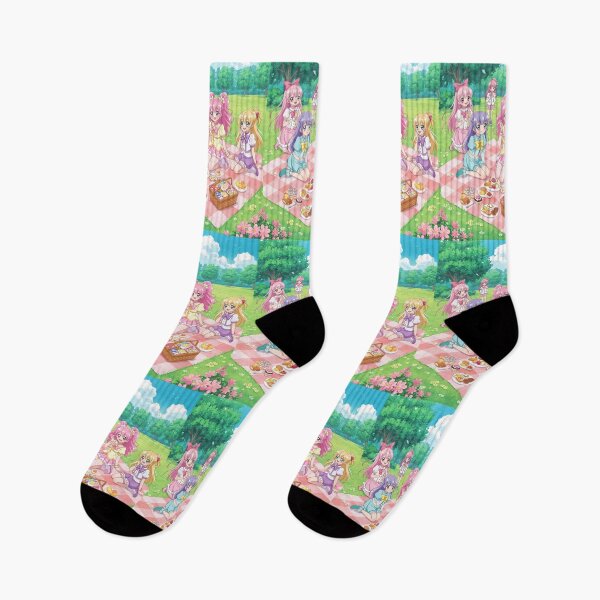 Item preview, Girls Picnic Scene Serene Nature Tokyo Japan Art designed and sold by ART ATTACK ZONE.