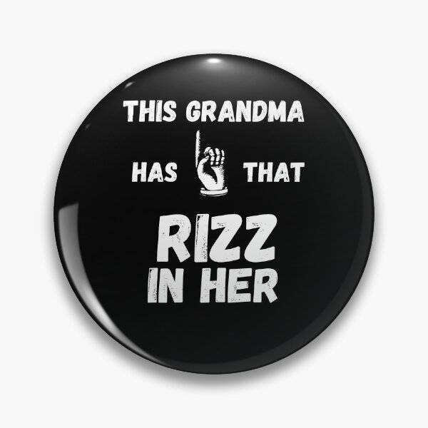 Artikelvorschau, Diese Oma hat diesen Rizz in ihrem lustigen Rizz-Spruch-Humor entworfen und verkauft von snowry.