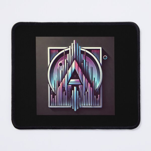 Item preview, Abstract Anomaly – Futuristic Art Deco Logo designed and sold by AbstractAnom.