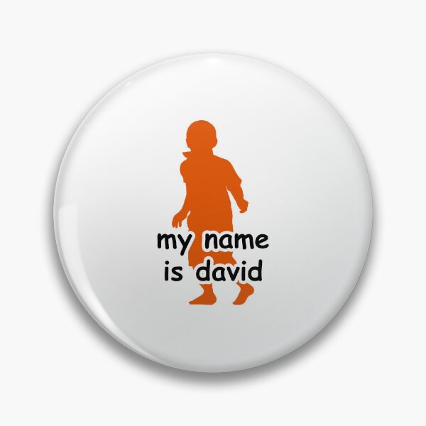 Vista previa del artículo con la obra «MI NOMBRE ES DAVID MEME», diseñado y vendido por biscuitbucket.